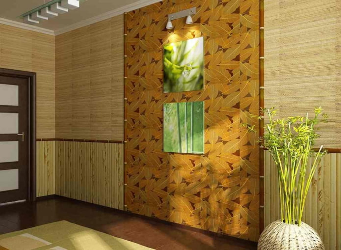 бамбуковое покрытие для стен