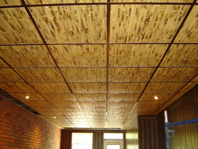 бамбуковая крыша