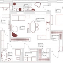 Дизайн 3-х комнатной квартиры 80 кв.м-2