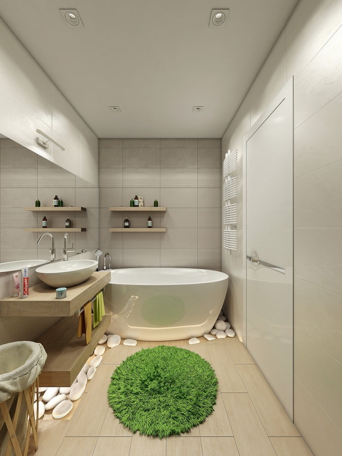 ванная комната в дизайне квартиры 80 кв м.