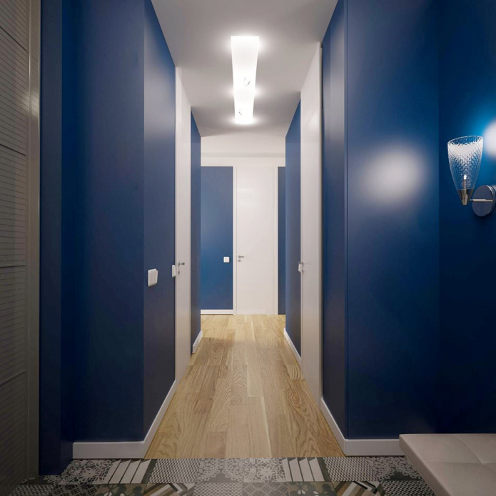 синий коридор