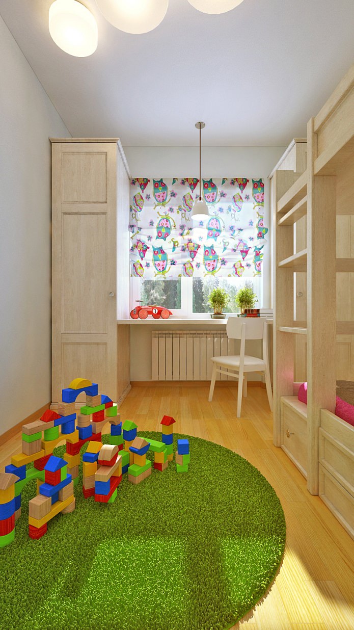 детский сад в двухкомнатной квартире