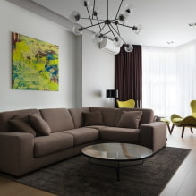 Дизайн квартиры 100 кв м - идеи обустройства, фото в интерьере комнаты-2
