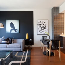 Дизайн квартиры 38 кв м — фото интерьера, зонирование, идеи обустройства-0
