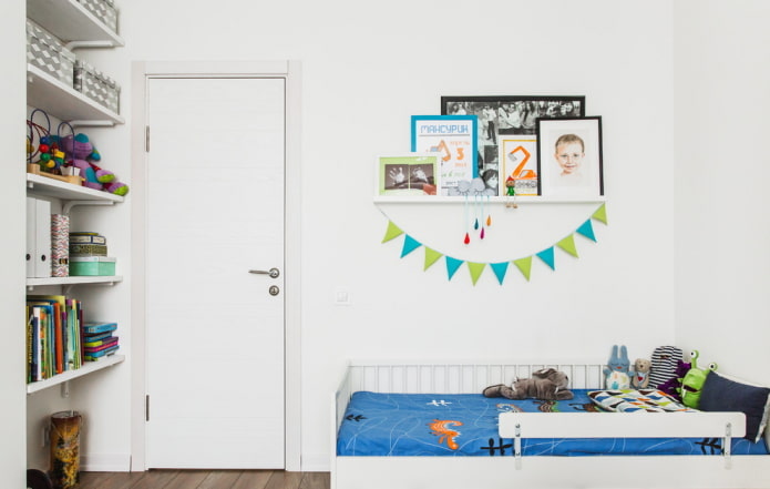 Комната для ребенка в евро комнате
