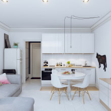 Дизайн квартиры-студии 25 кв м — фото интерьера, проекты, правила обустройства-7