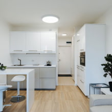 Дизайн маленькой квартиры-студии 22 кв м — фото интерьера, примеры ремонта-8
