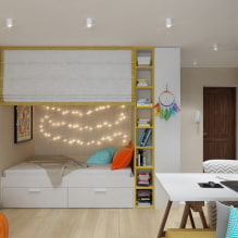 Дизайн однокомнатной квартиры с нишей: фото, планировка, расстановка мебели-3