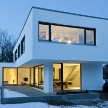 Дома с панорамными окнами: 70 лучших вдохновляющих образов и решений-11