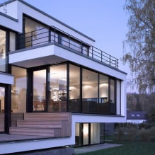 Дома с панорамными окнами: 70 лучших вдохновляющих образов и решений-20
