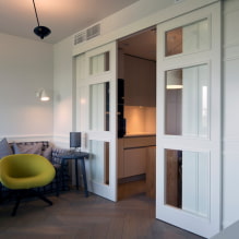 Двери в скандинавском стиле: виды, цвет, дизайн и декор, выбор фурнитуры-1
