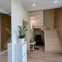 Двухуровневые квартиры: планировки, идеи обустройства, стили, дизайн лестницы-8