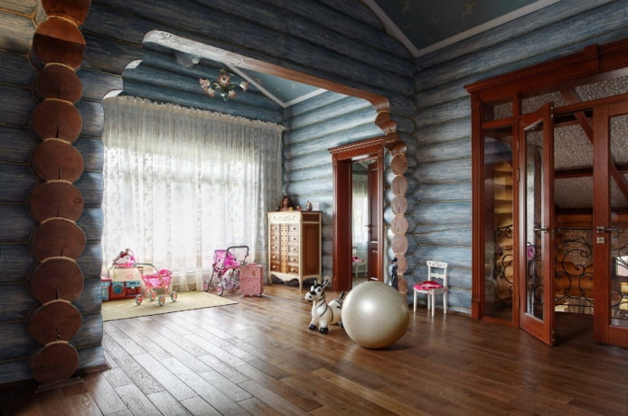 детский сад в деревянном доме