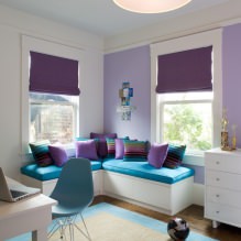 Интерьер в фиолетовых тонах: сочетания, обзор по комнатам, 70 фото-1