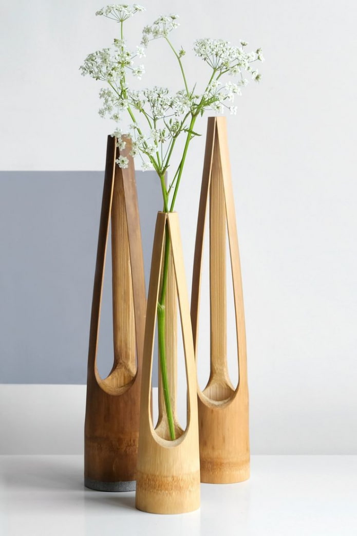 бамбуковые вазы