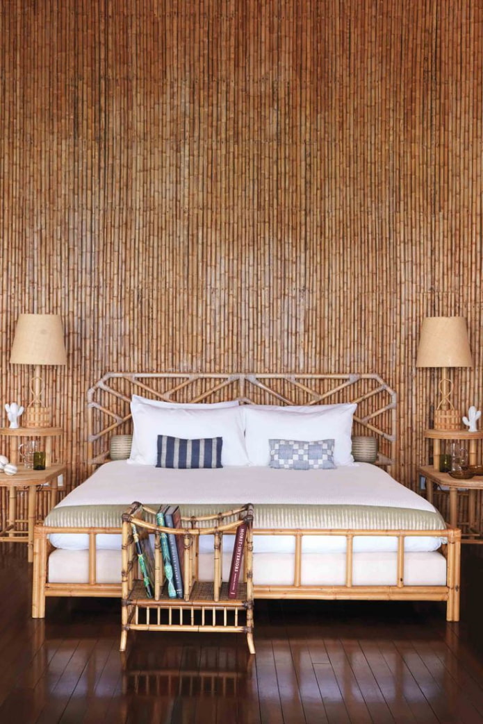 бамбуковая кровать