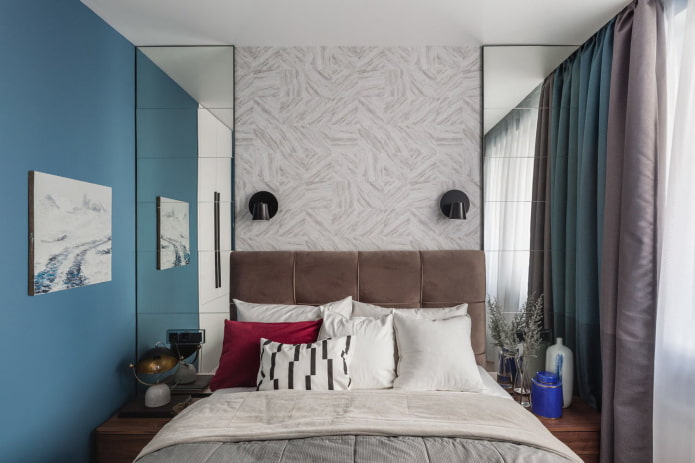 Дизайн спальни в 2-комнатной квартире