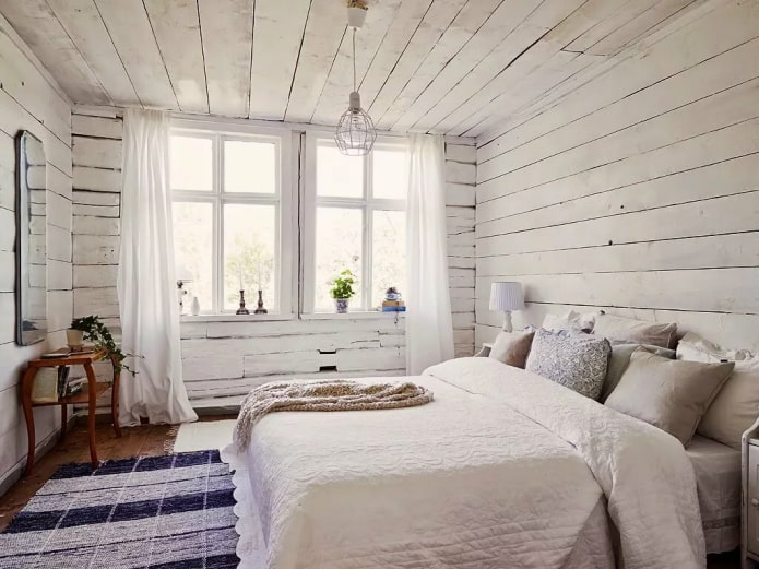 спальня в скандинавском стиле