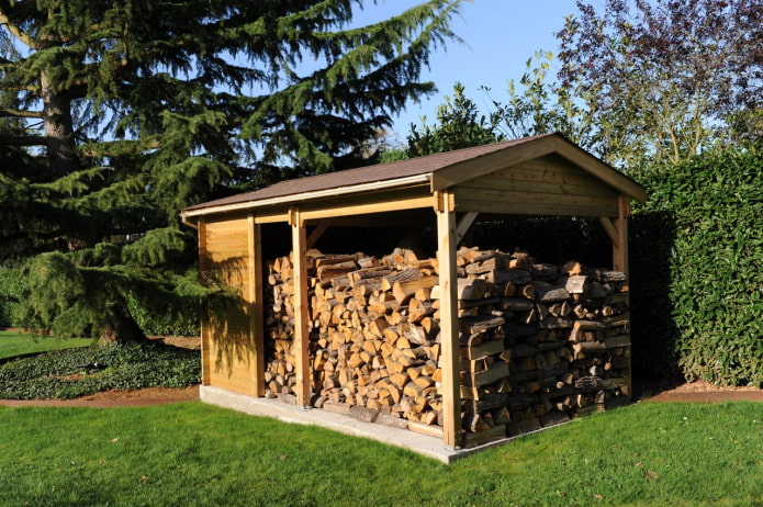Как построить дровяной сарай для дачи — пошаговая инструкция и идеи для вдохновения