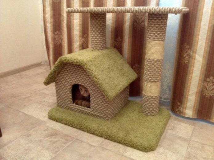 кошачий дом