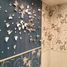 Как украсить стену бабочками?-4