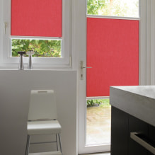 Красные шторы в интерьере: виды, ткани, дизайн, сочетание с обоями, декор, стиль-3