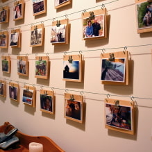 Оформление стен фотографиями: дизайн, расположение, тематика, фото в интерьере комнаты-8