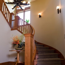 Освещение лестницы в доме: реальные фото и примеры освещения-6