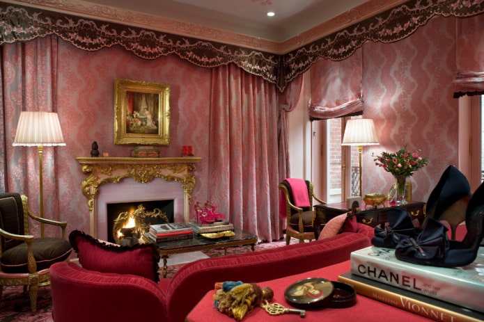 розовая гостиная