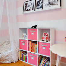 Интерьер розовой комнаты: сочетание, выбор стиля, отделки, мебели, штор и декора-5