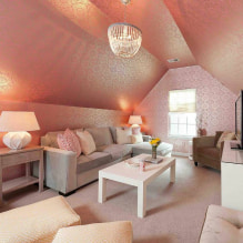 Интерьер розовой комнаты: сочетание, выбор стиля, отделки, мебели, штор и декора-8