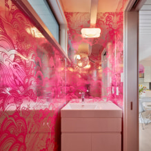 Интерьер розовой комнаты: сочетание, выбор стиля, отделки, мебели, штор и декора-7