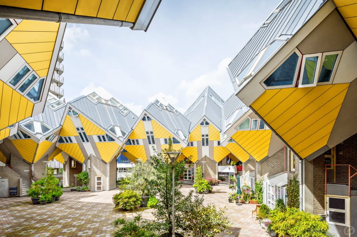 Кубический жилой комплекс в Роттердаме