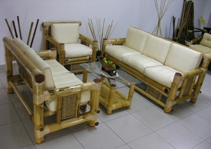 бамбуковая мебель