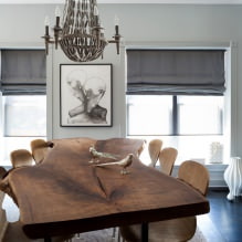 Серые шторы в интерьере квартиры: виды, ткани, фасоны, сочетания, дизайн и декор-1
