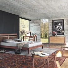 Серый потолок в интерьере: дизайн, вид (матовый, глянцевый, сатиновый), подсветка, сочетание со стенами-1