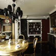 Стиль барокко в интерьере квартиры: особенности дизайна, отделки, мебели и декора-20