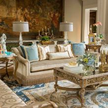 Стиль барокко в интерьере квартиры: особенности дизайна, отделки, мебели и декора-23