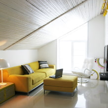 Желтый диван в интерьере: виды, формы, материалы мебели, дизайн, оттенки, сочетания-5